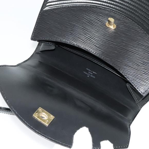 LOUIS VUITTON Epi Tilsitt Shoulder Bag Black M52482 LV Auth ep7891 - Picture 9 of 16